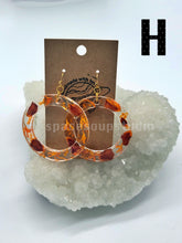 Load image into Gallery viewer, Large Flower Earrings